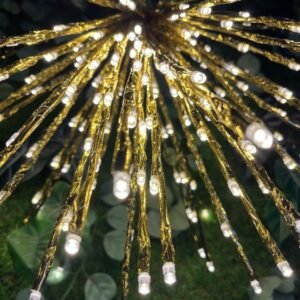 Dekoracija LED "Puokštė" 50cm skersmens, mirksinti