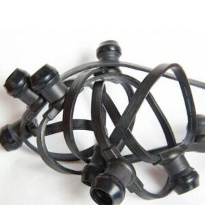 Laidas Belt Light su E27 lizdais kas 40cm, 10 metrų ilgio