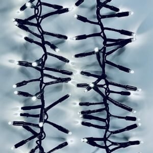 Lauko girlianda "Cracker light", 3m, 250LED, juodu laidu, spalva šaltai balta