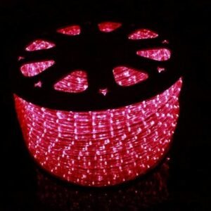 LED šviečiantis kabelis „Ropelight“, spalva: raudona