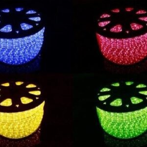 LED šviečiantis kabelis „Ropelight“, spalva: RGB