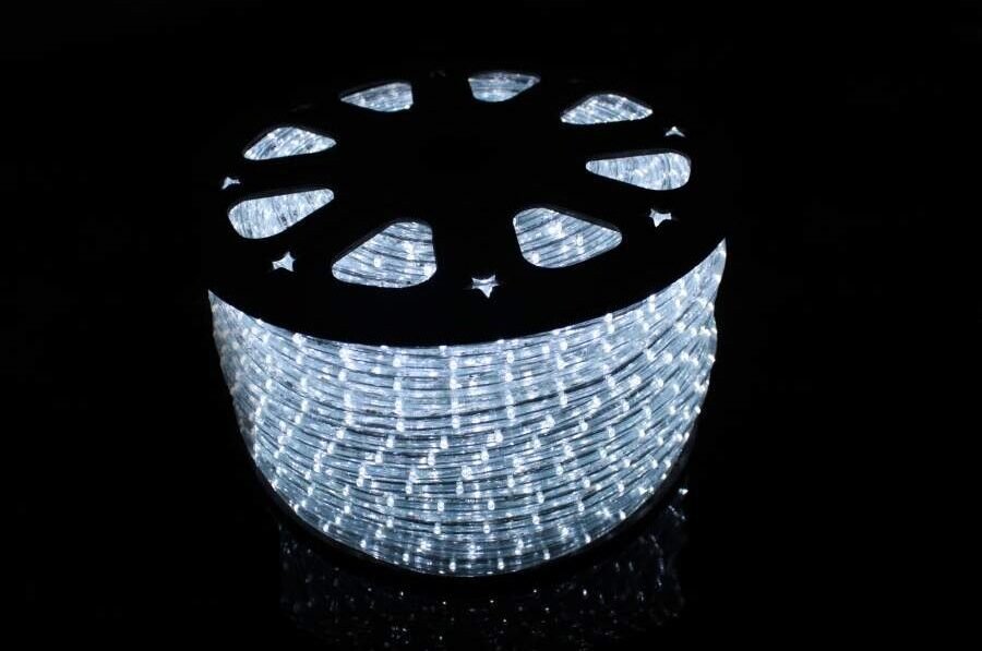 LED šviečiantis kabelis „Ropelight“, spalva: šaltai balta